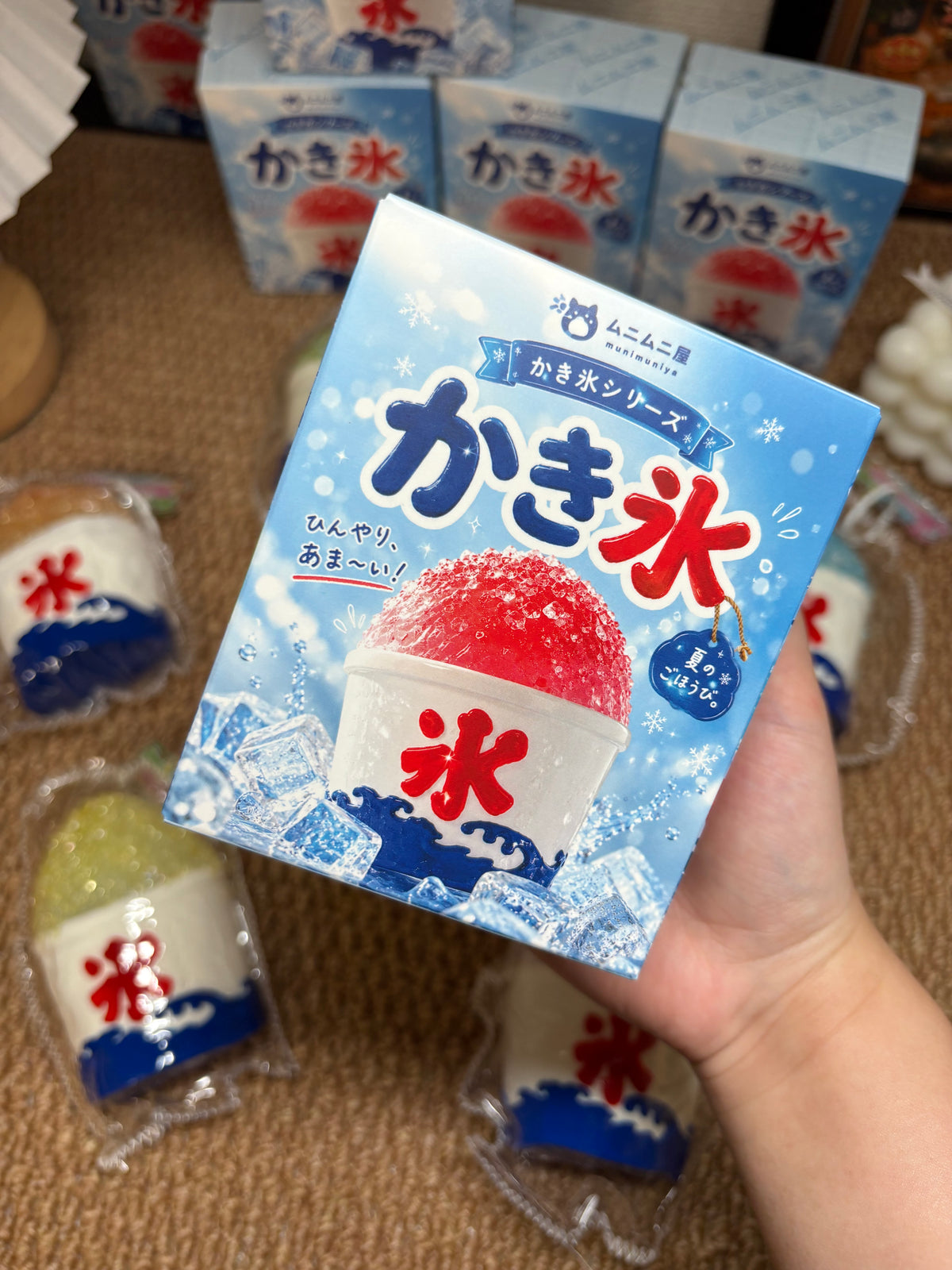 かき氷シリーズ ブラインドボックス しゃりしゃり控え目