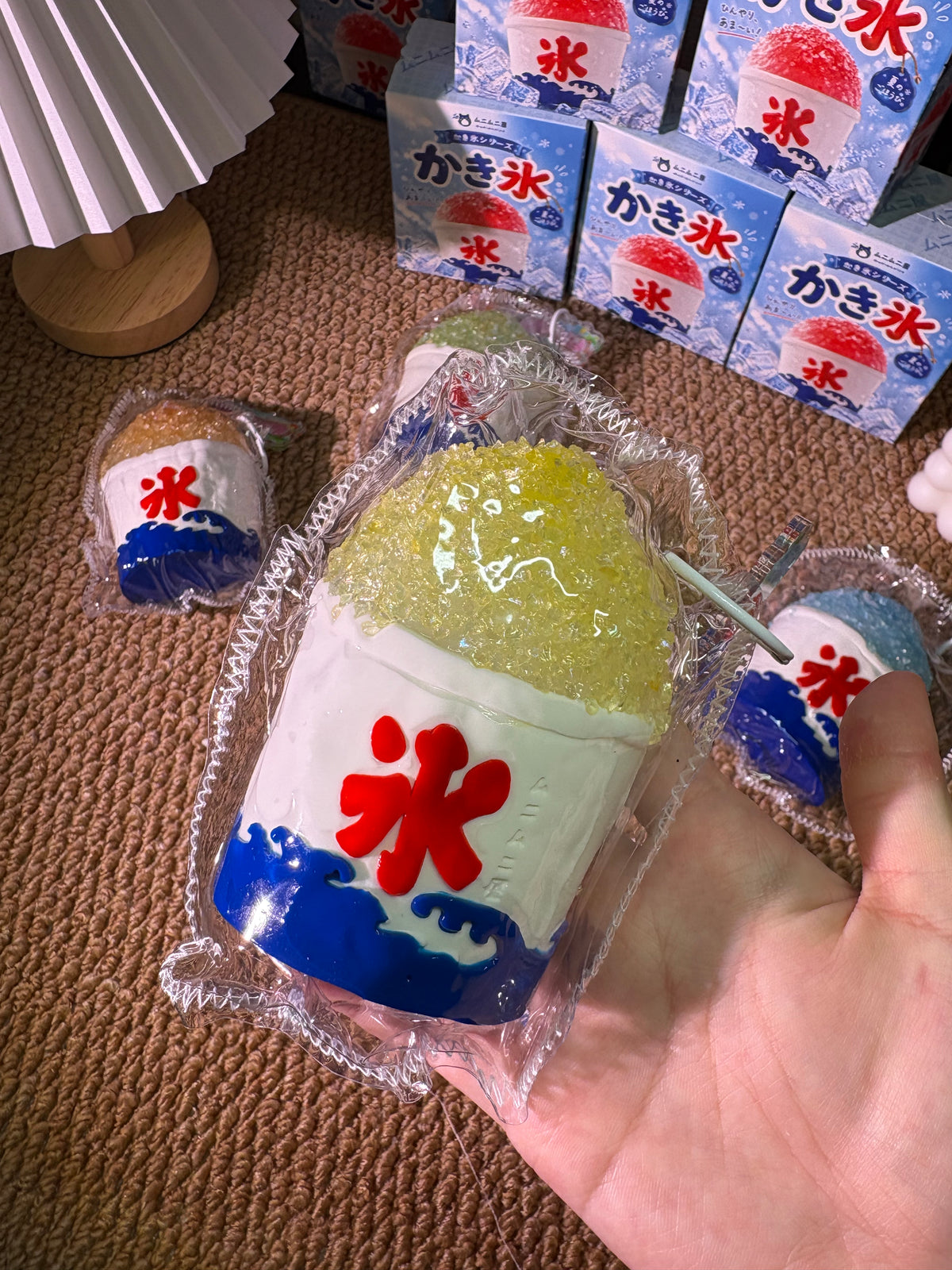 かき氷シリーズ　ブラインドボックス　しゃりしゃり控え目