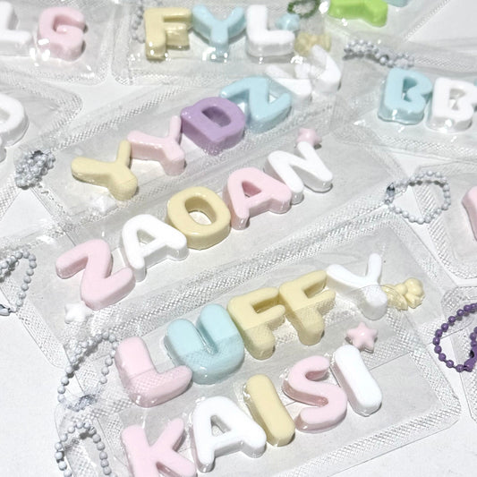 「予約販売」アルファベットスクイーズオーダーメイド
