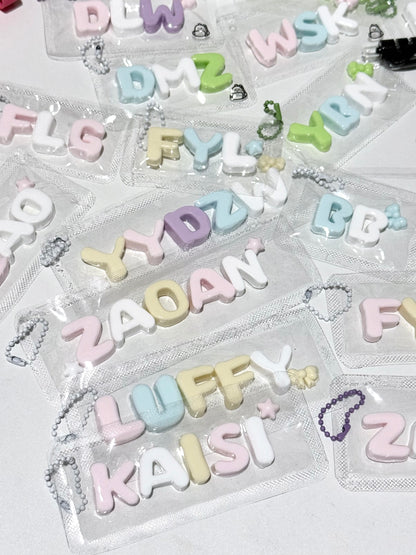 「予約販売」アルファベットスクイーズオーダーメイド