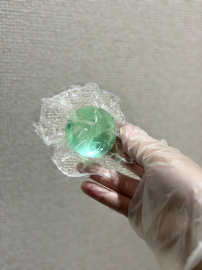 クリアちびっ子大福 色はランダン